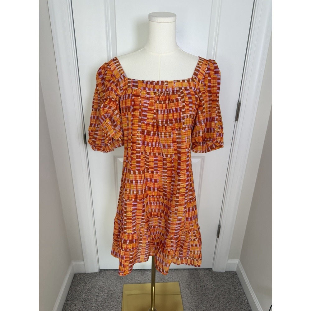Marie Oliver Kaylee Drop Waist Mini Dress Size XS Cottagecore Boho Summer NWT